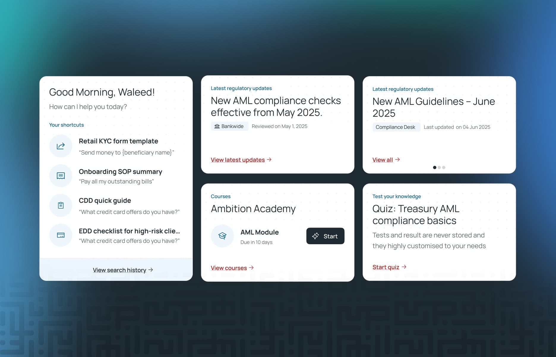 ADCB - Enterprise Knowledge AI – context