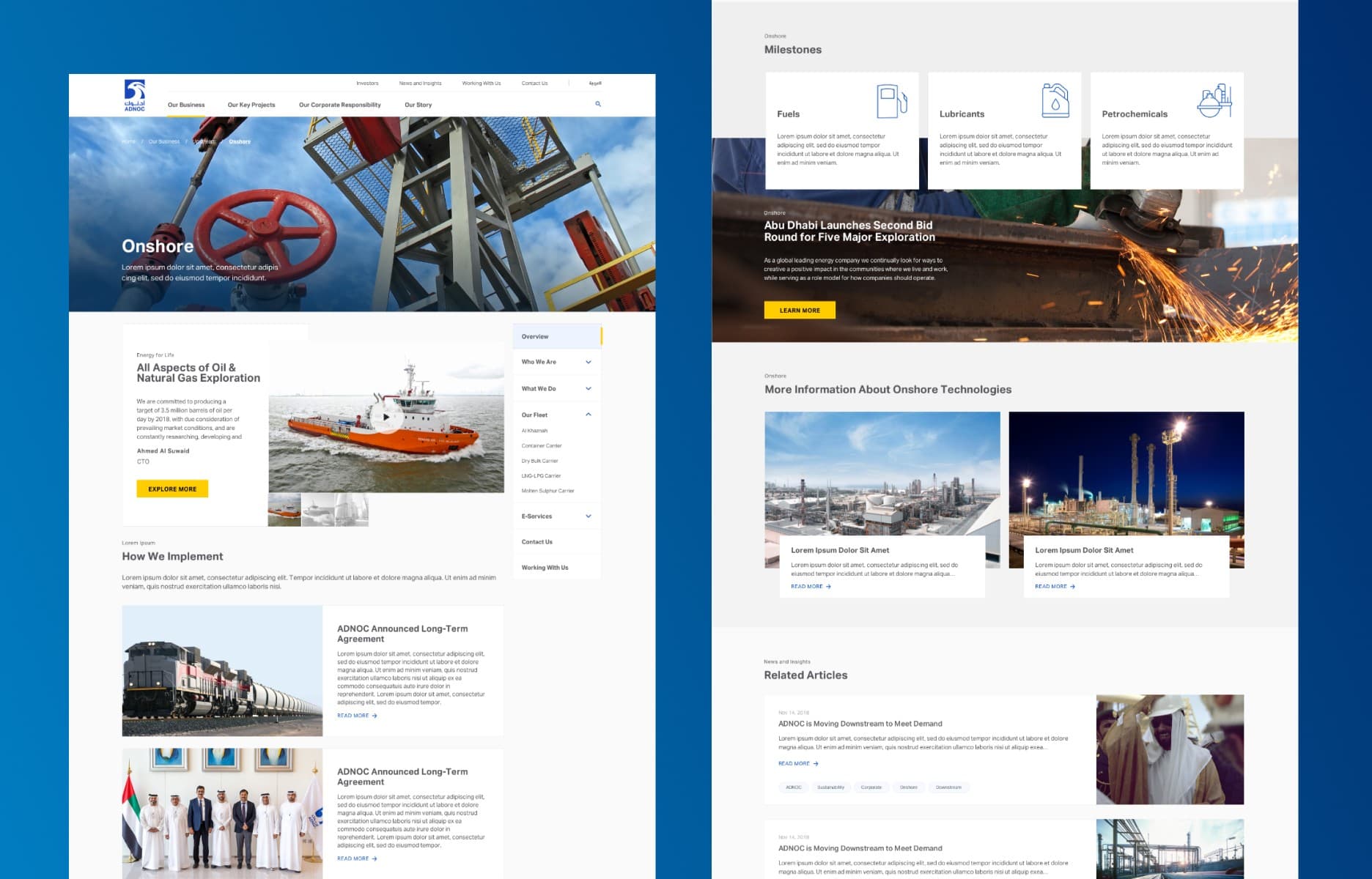 ADNOC - Digital Transformation – context