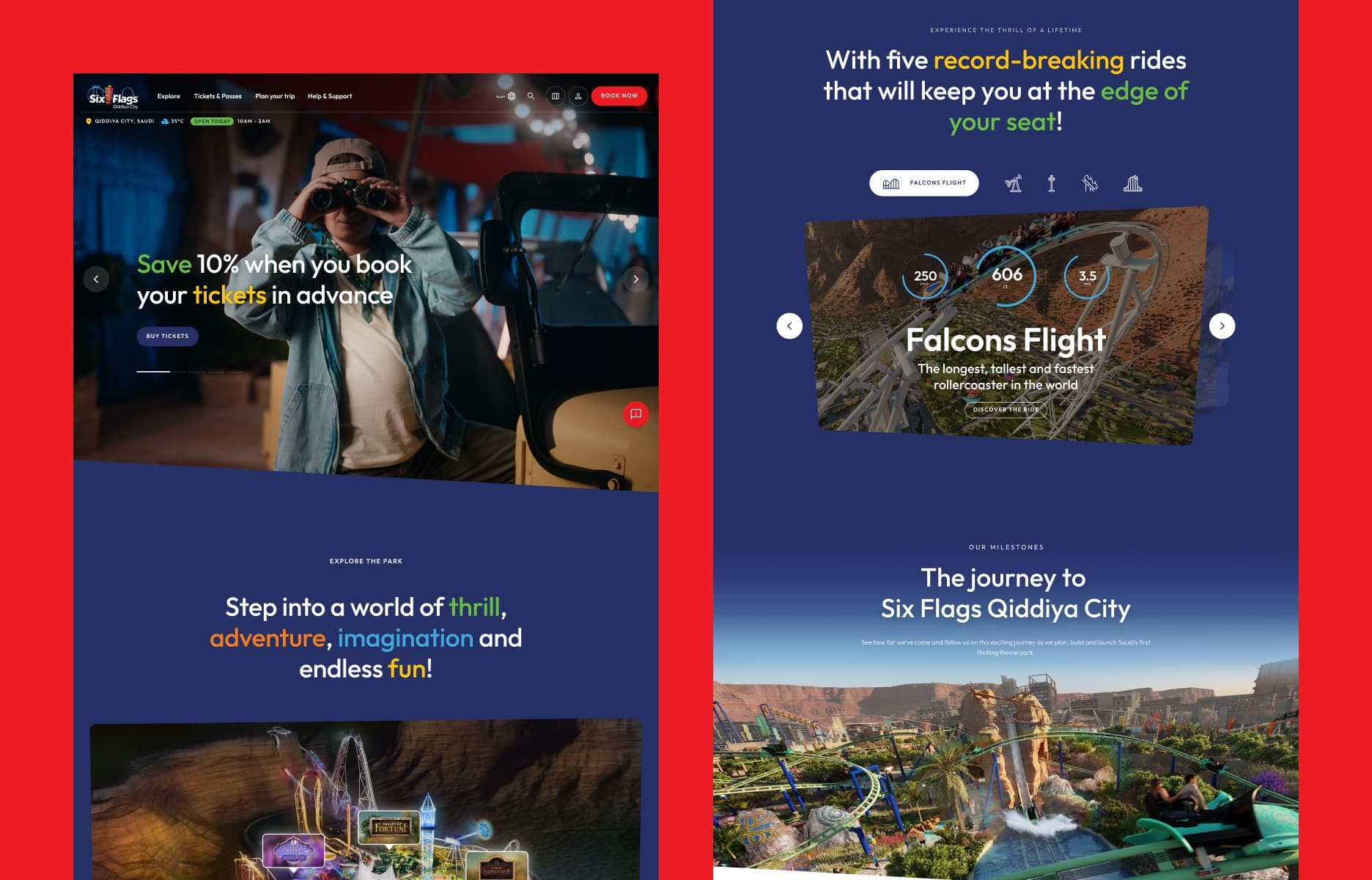 Qiddiya City - Six Flags – overview