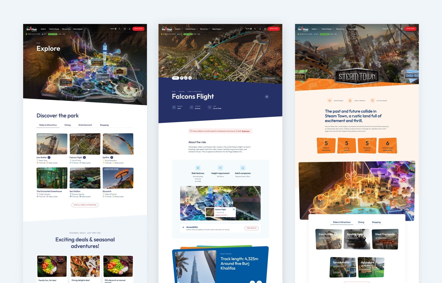 Qiddiya City - Six Flags – design